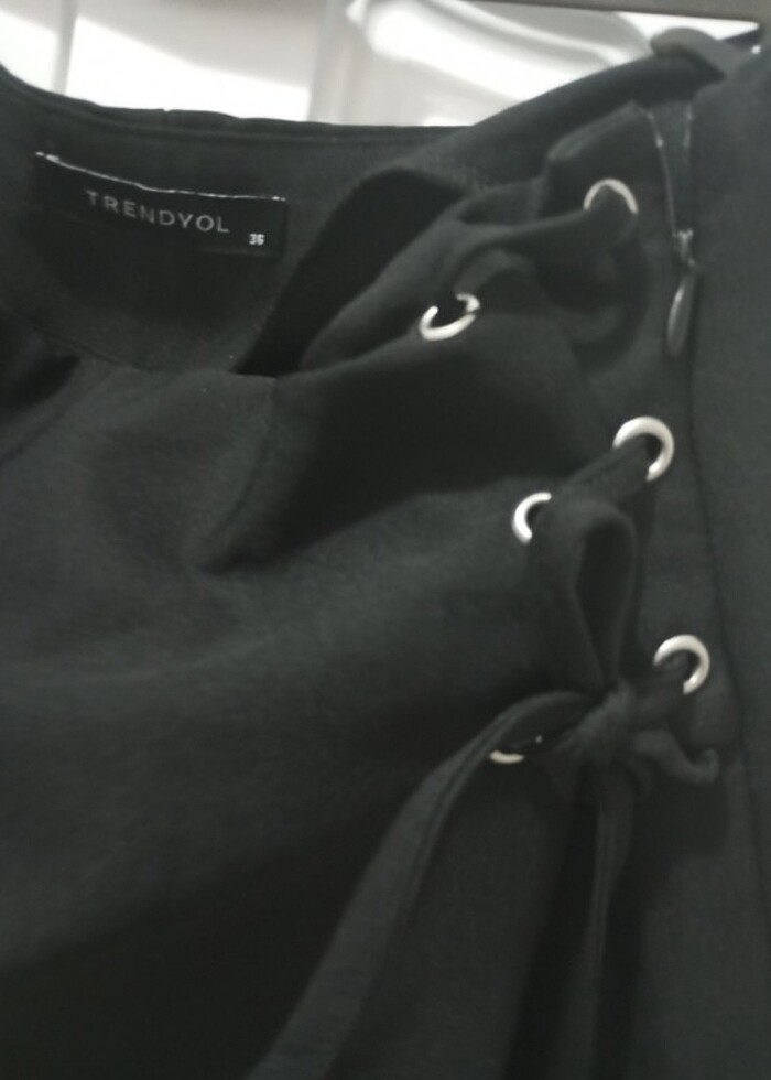 Siyah Şort Etek - Görsel 2