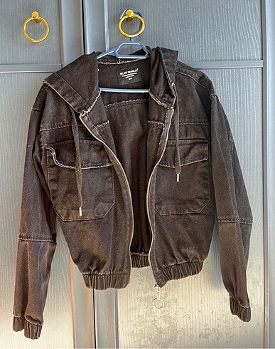Crop ceket
