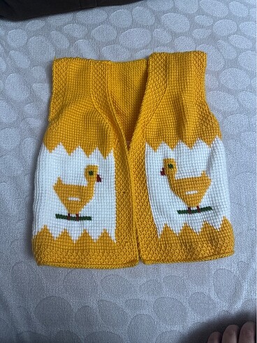 Örgü bebek yelek