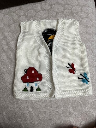 Örgü bebek yelek