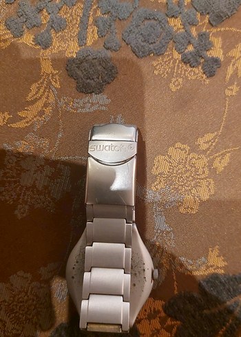 SWATCH Gri Bej Kadın Saat Metal Kordonlu - Görsel 2