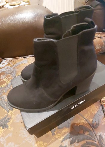 Bayan süet bot h&m 39 numara - Görsel 4