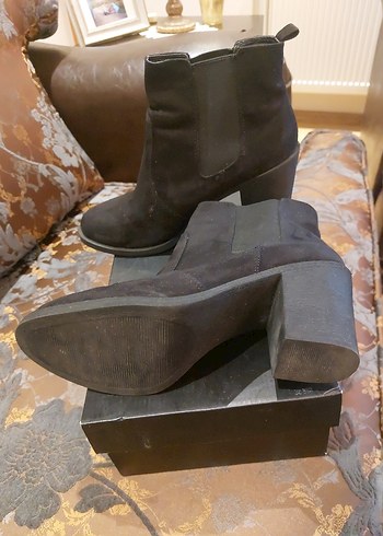 Bayan süet bot h&m 39 numara - Görsel 6