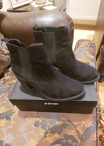 Bayan süet bot h&m 39 numara - Görsel 2