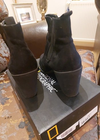 Bayan süet bot h&m 39 numara - Görsel 3