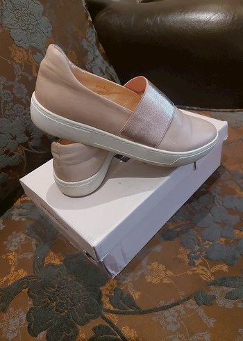 ELLE marka Bej Deri Platform Kadın Spor Ayakkabı 38 numara - Görsel 6