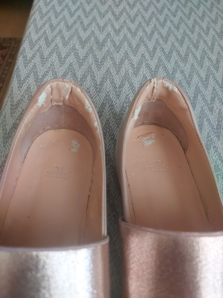 ELLE marka Bej Deri Platform Kadın Spor Ayakkabı 38 numara - Görsel 3