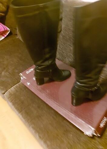 HOTİÇ BAYAN ÇİZME 39 NUMARA - Görsel 5