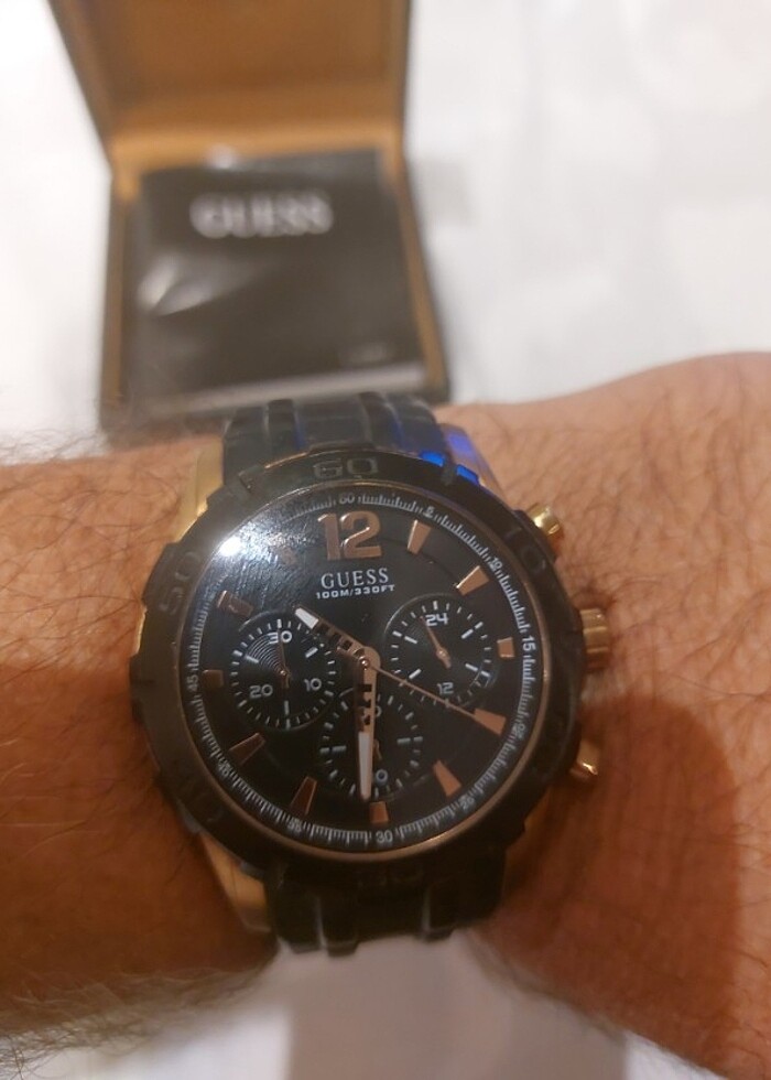 GUESS ERKEK SAAT SİLİKON KAYIŞ W0864G2 - Görsel 2