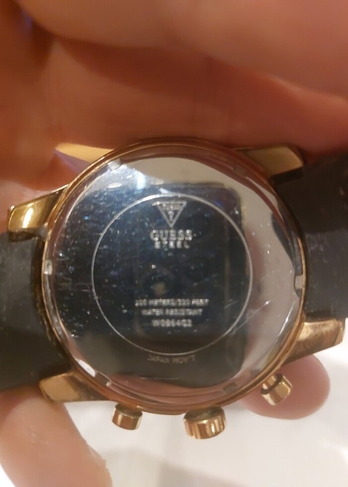 GUESS ERKEK SAAT SİLİKON KAYIŞ W0864G2 - Görsel 5