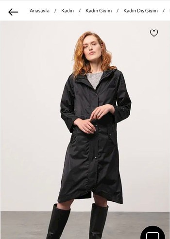Mudo yağmurluk trençkot - Görsel 2