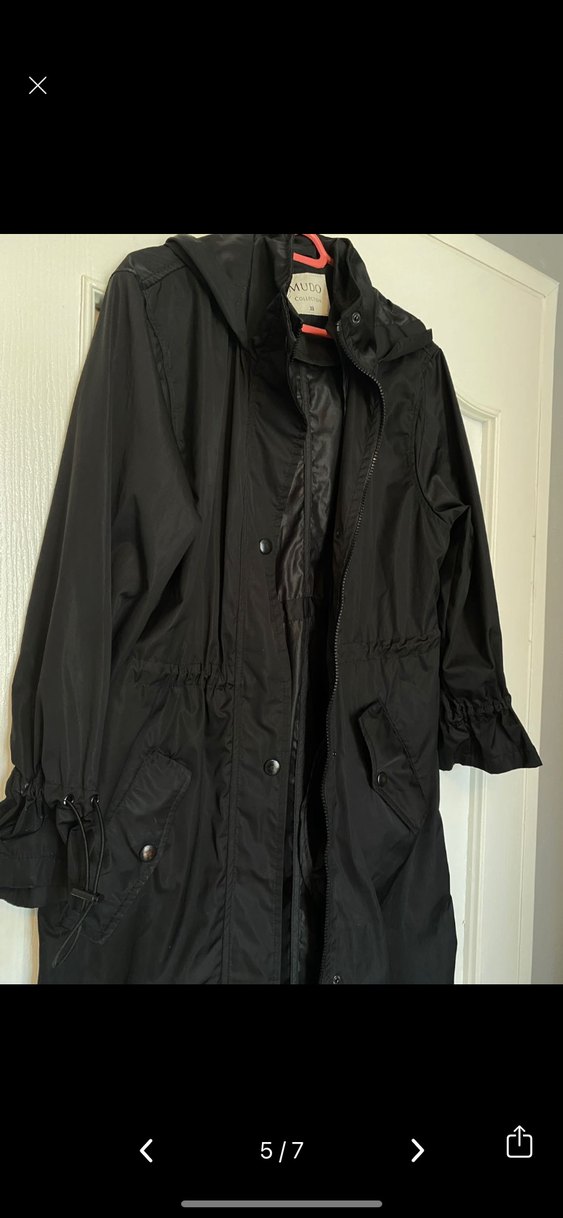 Mudo yağmurluk trençkot - Görsel 4