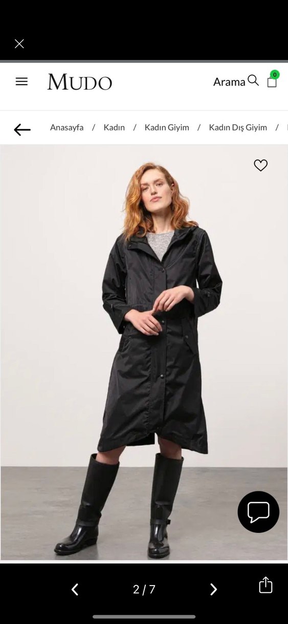 Mudo yağmurluk trençkot - Görsel 2