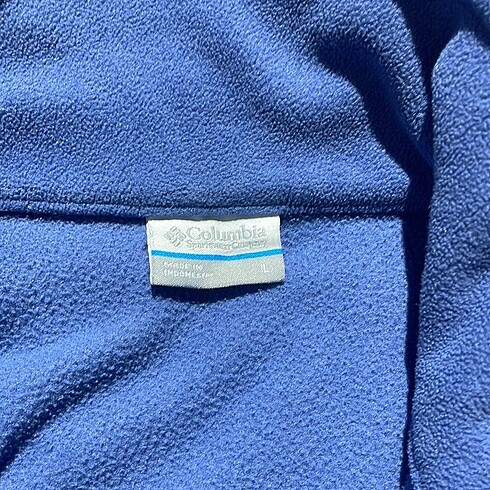l Beden mavi Renk columbia polar