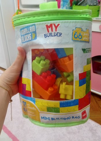 Barbie Renkli Lego Blokları Seti