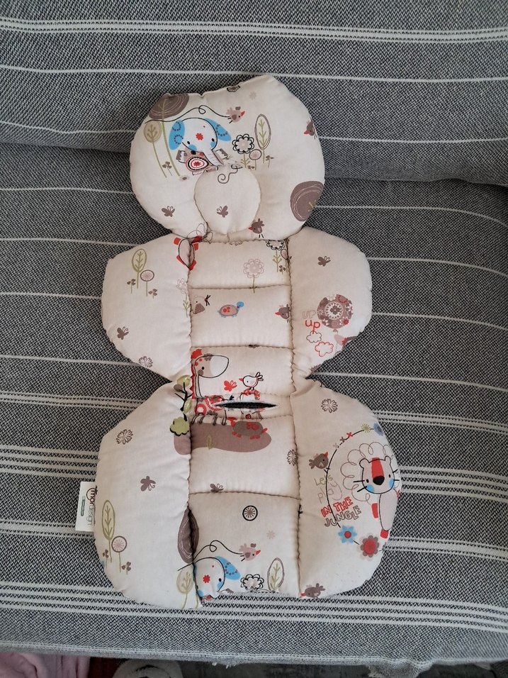 kız bebek pusrt minderi ve örtüsü - Görsel 3