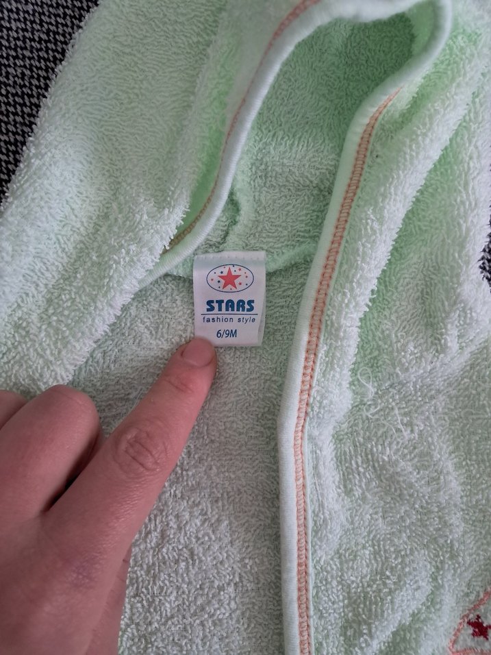 Kız Bebek  Bornoz ve Havlu - Görsel 4