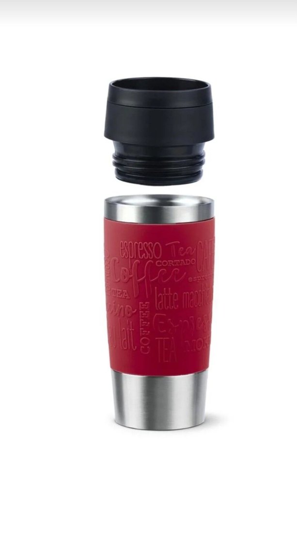 Tefal Kırmızı Çelik Termos Bardak - Görsel 2