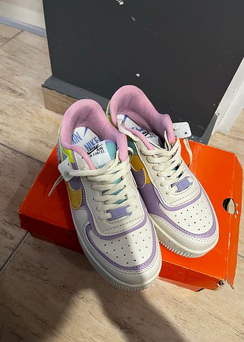 Nike Air Force 1 Pastel Renkli Sneaker