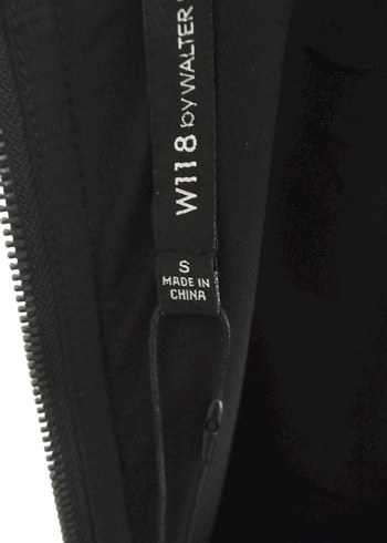 Boydan fermuarlı,Siyah deri detaylı Gri Mini Elbise - Görsel 9