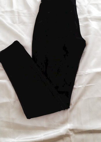 Siyah kadife tayt - Görsel 5