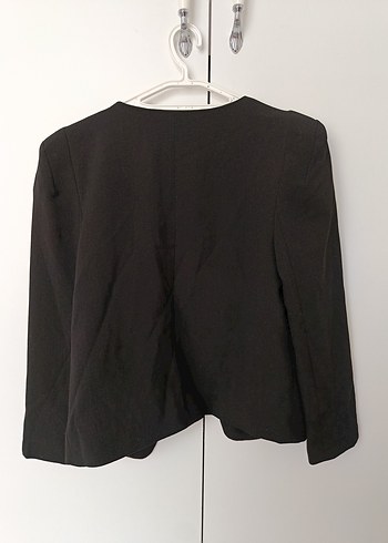 Forever21 Siyah Midi Blazer - Görsel 8