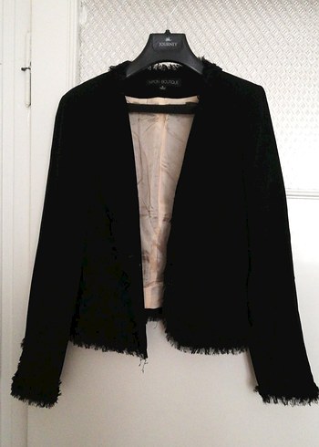Siyah Kadın blazer Ceket - Görsel 7