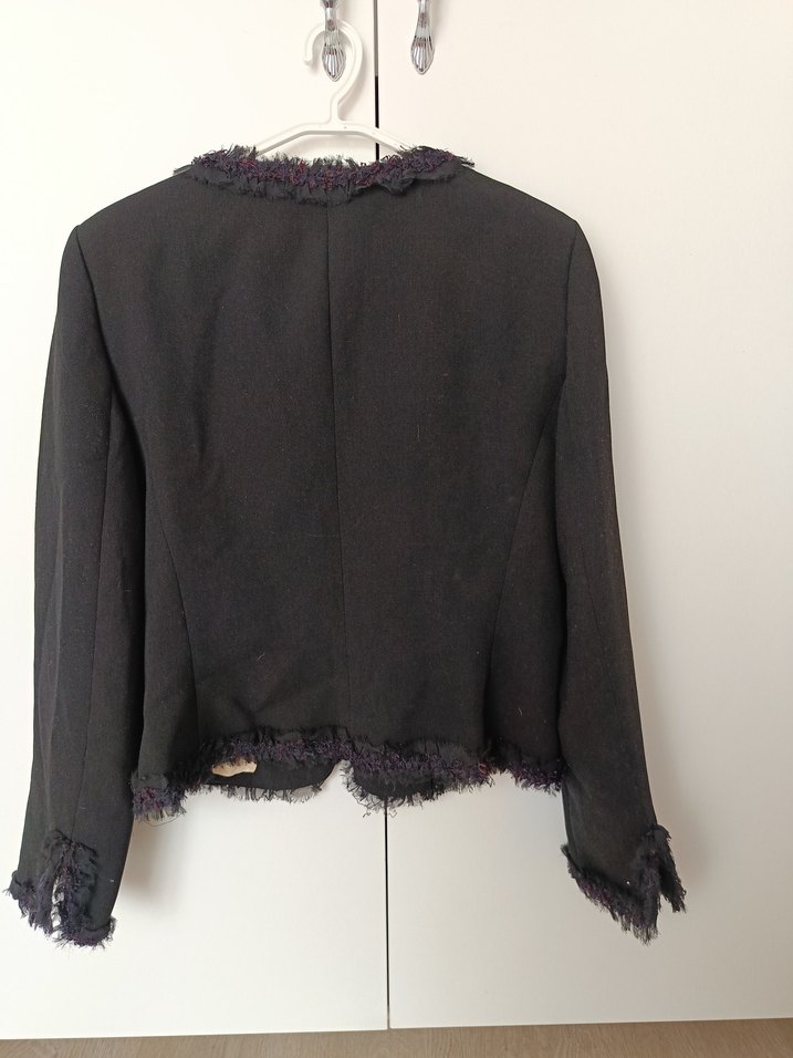 Siyah Kadın blazer Ceket - Görsel 5