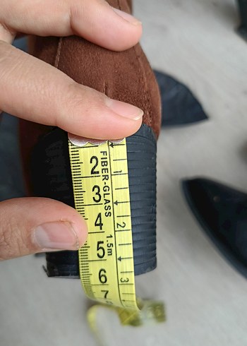 Kahverengi Süet Yüksek Topuklu Kadın Bot - Görsel 7