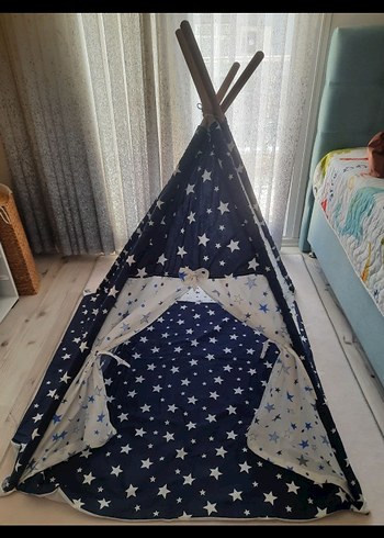 Beden Yıldız Desenli Çocuk oyun çadırı