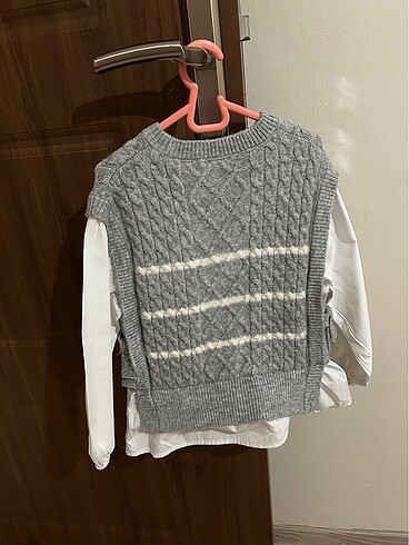 Zara ZARA GRİ KAZAK