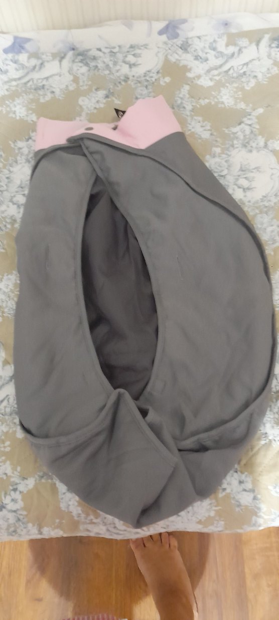 Gri Bebek arabasi ruzgarligi kraft - Görsel 3