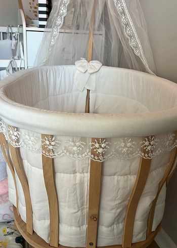 Ahşap sallanır beşik - Görsel 4