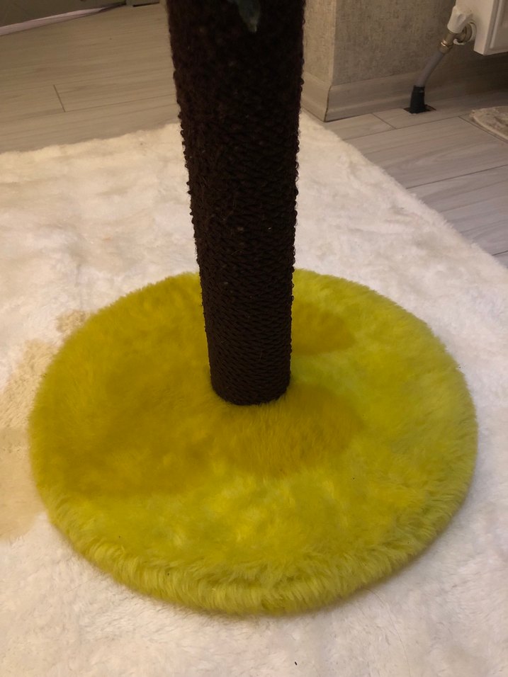 Yeşil Palmiye Tasarımlı Kedi Tırmalama Tahtası - Görsel 3