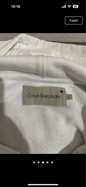 l Beden Calvin klein sweatshirt