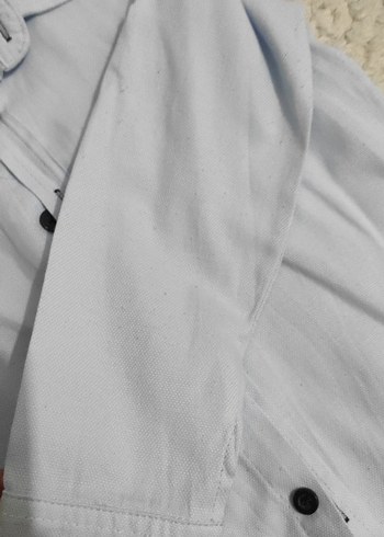 5 Yaş Beden mavi Renk Erkek Düğmeli mavi Gömlek ve Pantolon