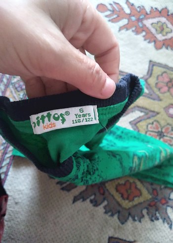 Diğer Erkek Çocuk Yeşil Baskılı Tişört