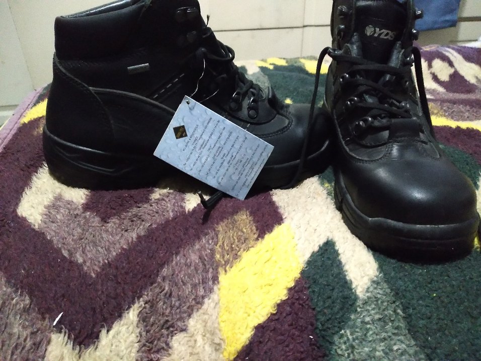 Siyah Erkek iş botu - Görsel 2