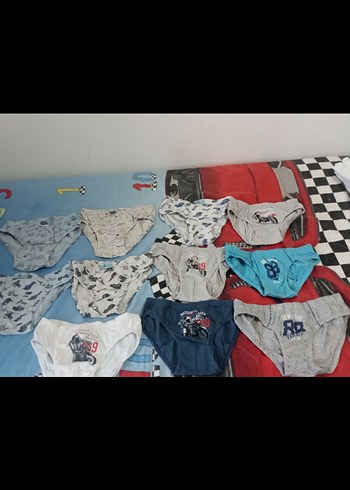 TUTKU Çocuk Baskılı Boxer İç Çamaşırları - Görsel 5