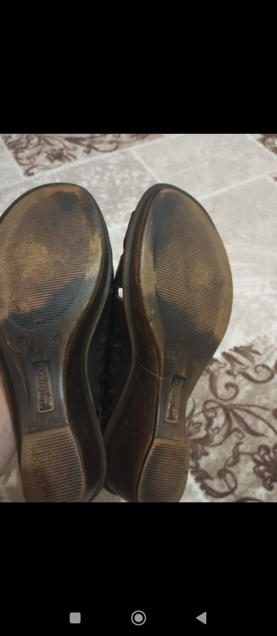 POLARİS Siyah Dolgu Topuk Sandalet - Görsel 2