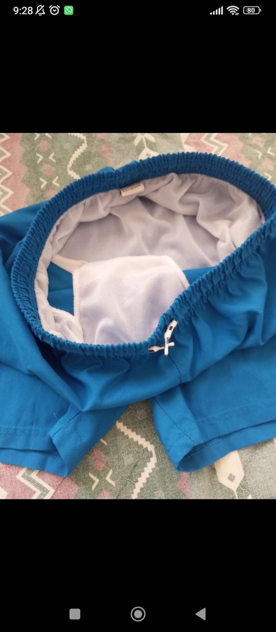 LC WAİKİKİ Mavi Erkek Çocuk Deniz Şortu - Görsel 3