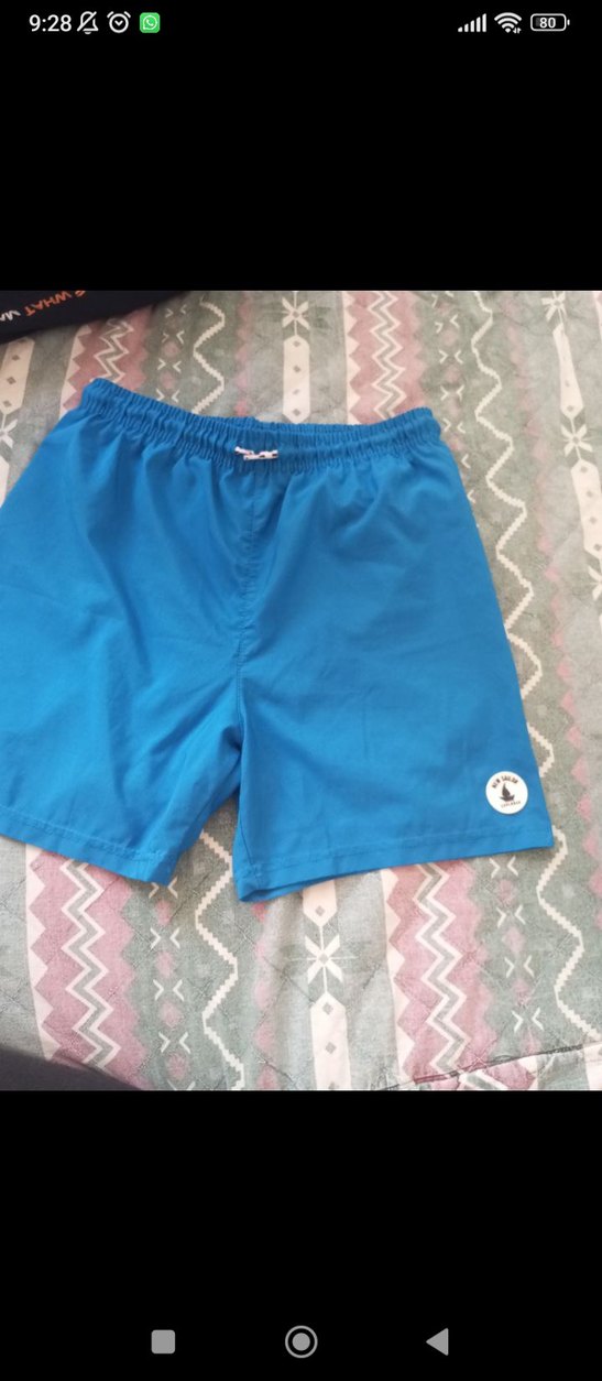 LC WAİKİKİ Mavi Erkek Çocuk Deniz Şortu - Görsel 4