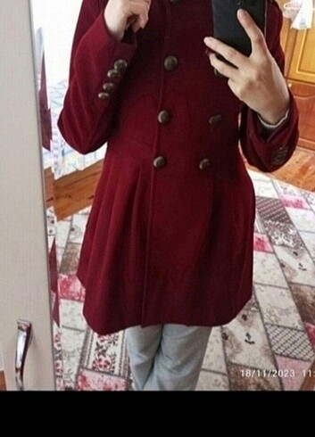 38 Beden bordo Renk LC WAİKİKİ KABAN
