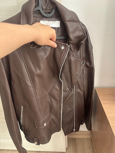 Bershka Berska deri ceket