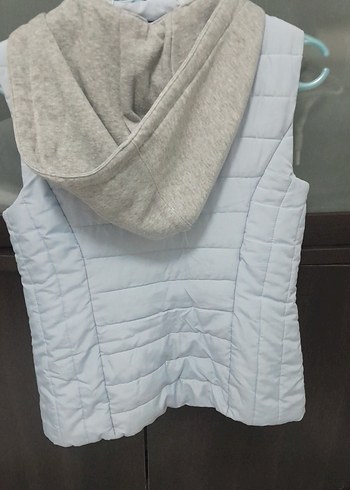 Fermuarlı puf yelek - Görsel 5