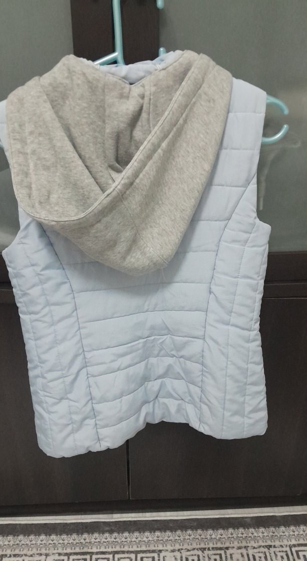 Fermuarlı puf yelek - Görsel 5