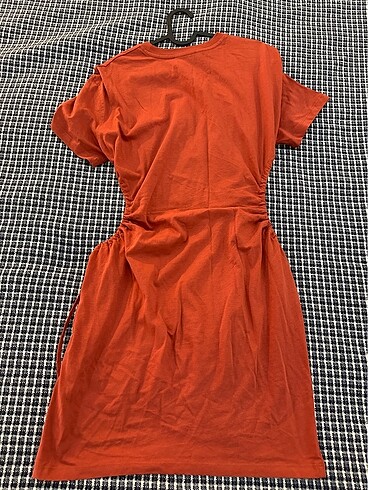 xs Beden turuncu Renk Bershka XS elbise