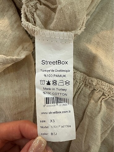 xs Beden ten rengi Renk Campus butik XS beden pamuklu elbise