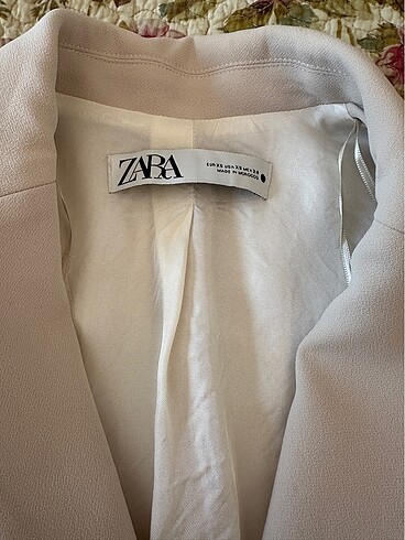 xs Beden camel Renk Zara XS beden takim