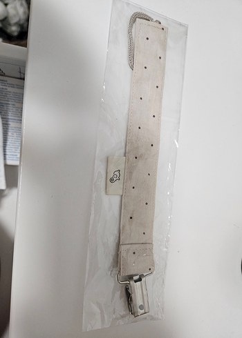 Karamila Bej Noktalı Emzik Askısı - Görsel 2